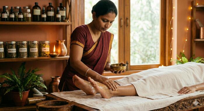 Foot Reflexology Treatment